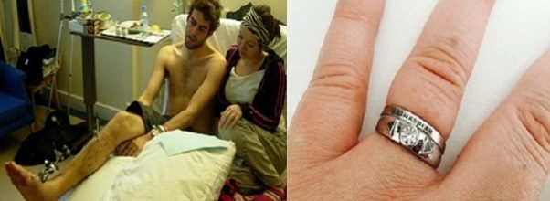 Man Proposes using Weird Engagement Ring