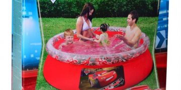 cars inflatable swimming pool