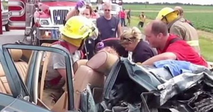 Guardian Angel? Mysterious Man Saves Girl from Car Crash Then Vanishes