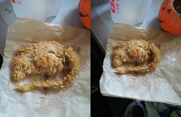 Customer Complains About KFC’s Fried Rat